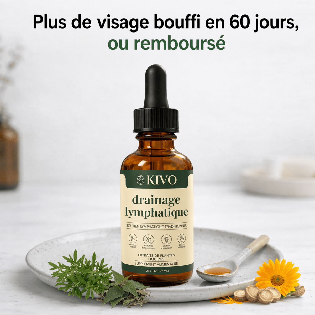 Kivo Gouttes Détox Lymphatique