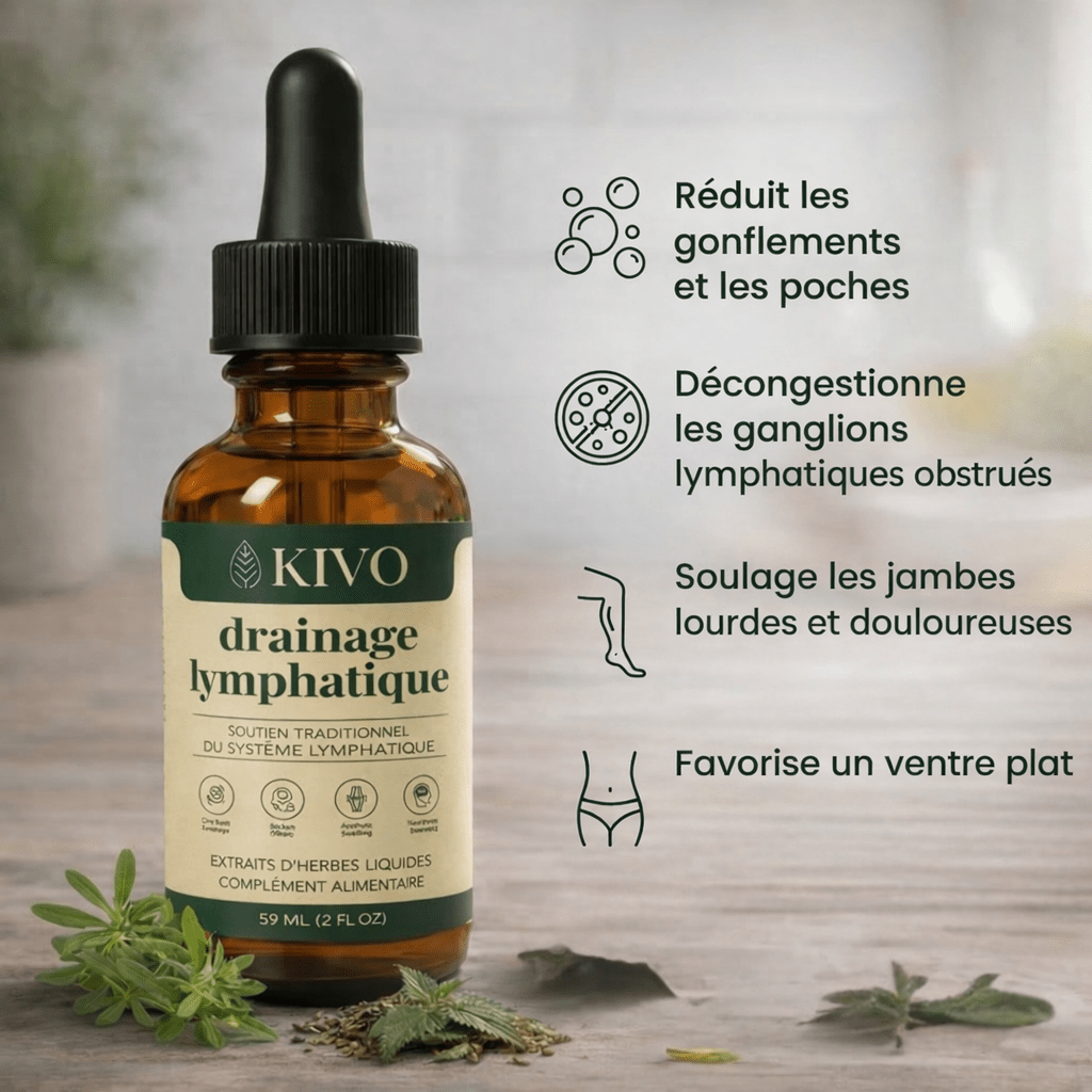 Kivo Gouttes Détox Lymphatique